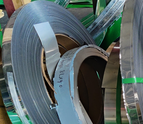 201 Precision Cold Rolled Stainless Steel Metal Strips  0.17mm - 3mm